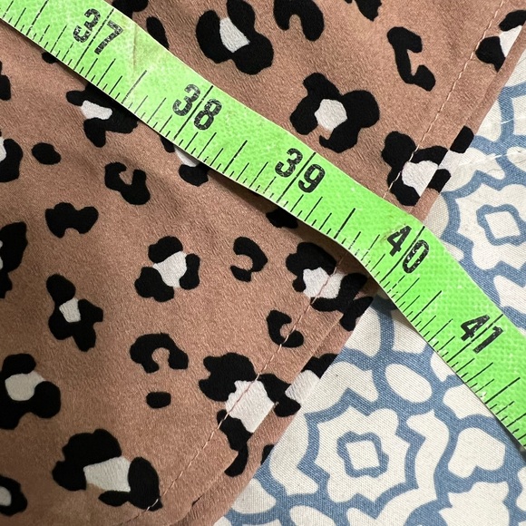 Tiered Dress Animal Print Hayden 2XL Short Sleeve Asymmetrical - Picture 6 of 6